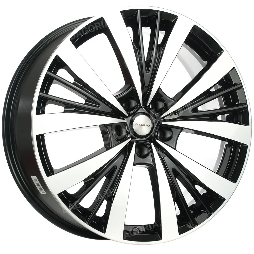 Литой диск K&K Марвел Алмаз Черный