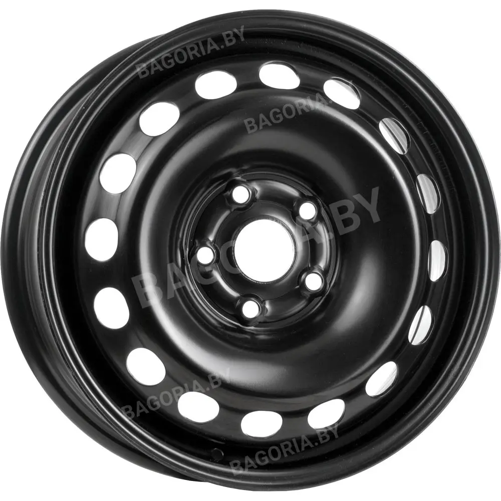 Штампованный диск Trebl 9535T Black