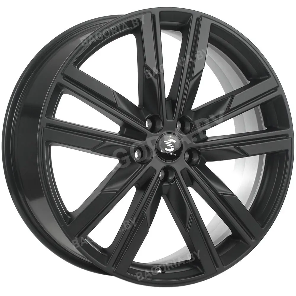 Литой диск SKAD КР014 Fury Black Литой диск SKAD КР014 Fury Black
