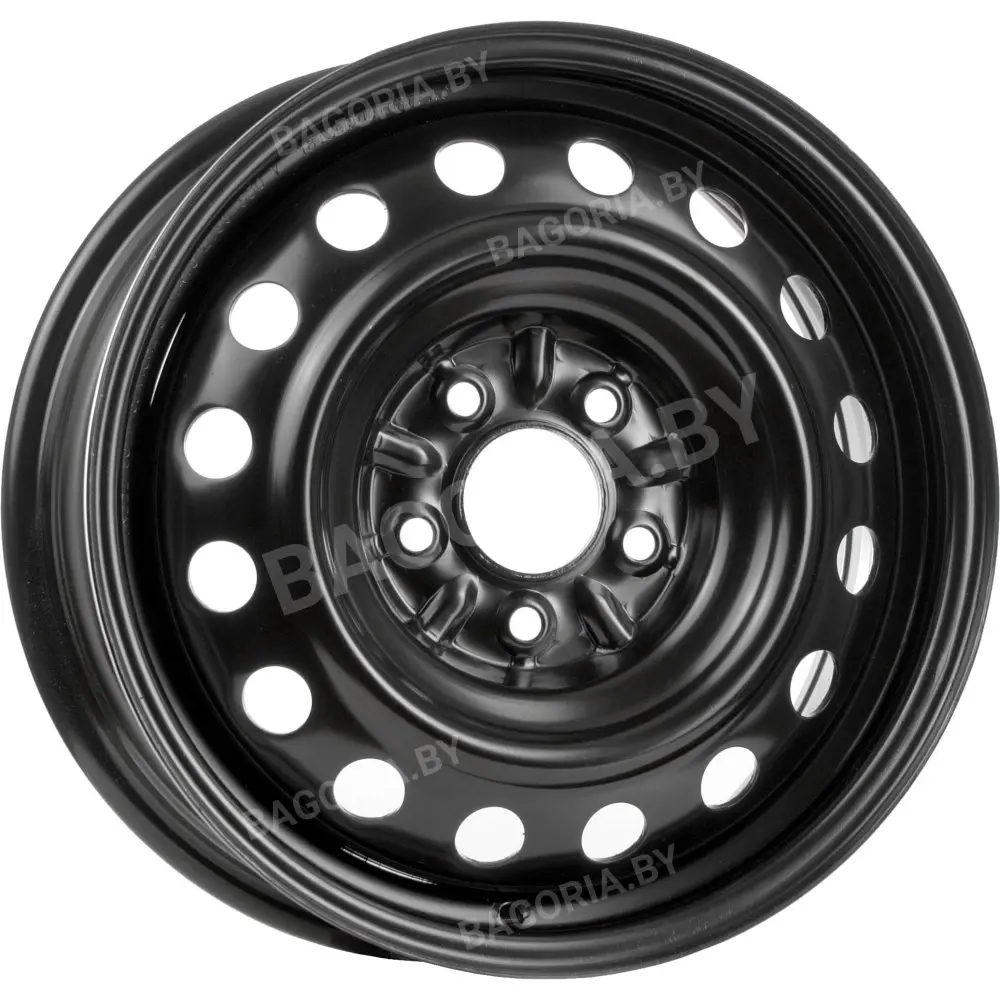 Штампованный диск Trebl 9617T Black