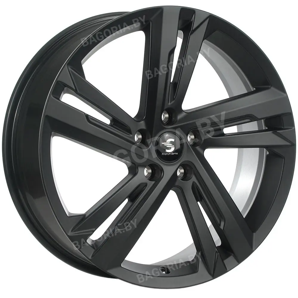 Легковые диски SKAD КР002 Fury Black Легковые диски SKAD КР002 Fury Black