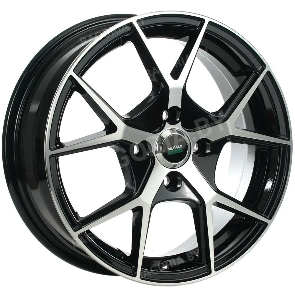 Литой диск Megami MGM-18 BKF Литой диск Megami MGM-18 BKF