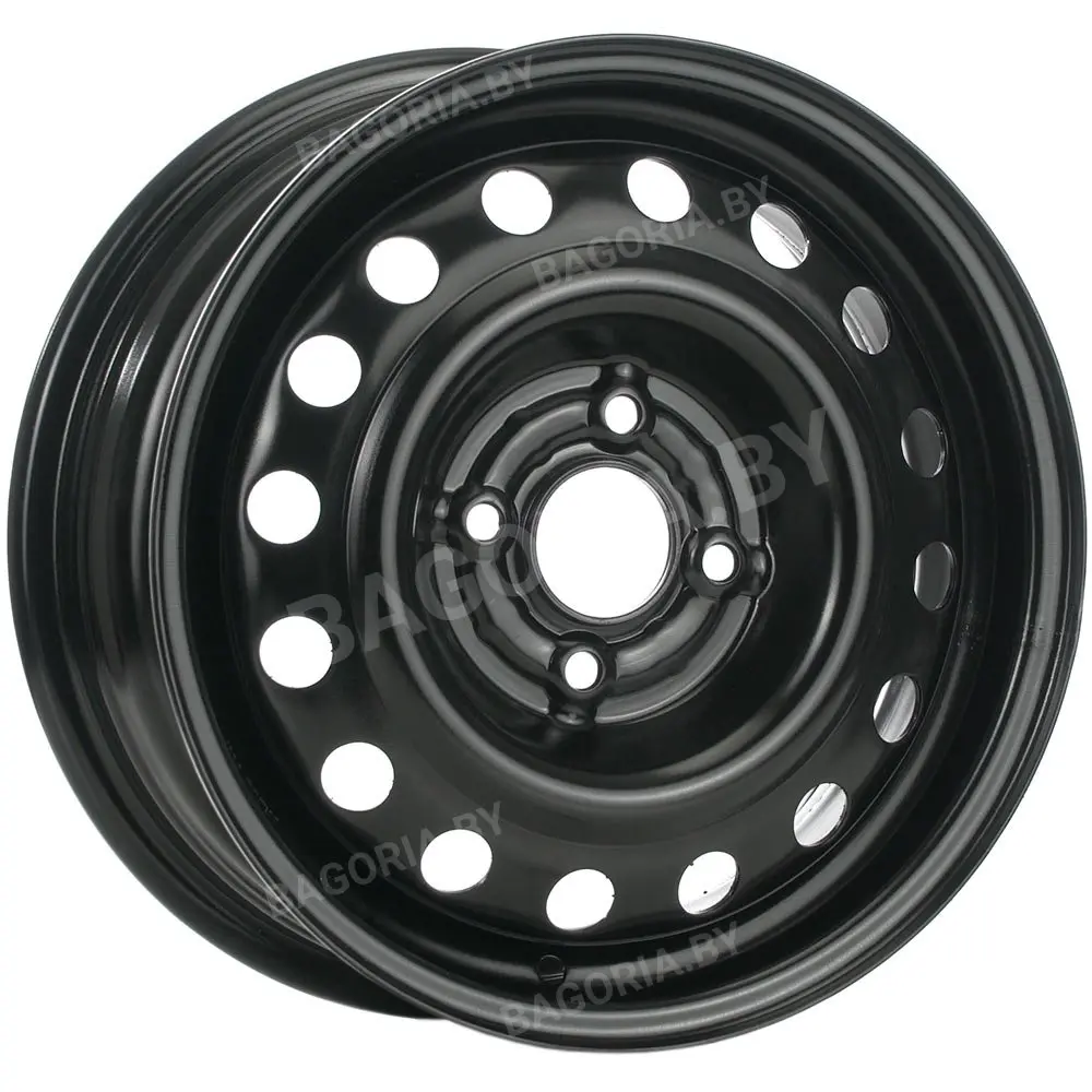 Штампованный диск Trebl 53A45D Black Штампованный диск Trebl 53A45D Black