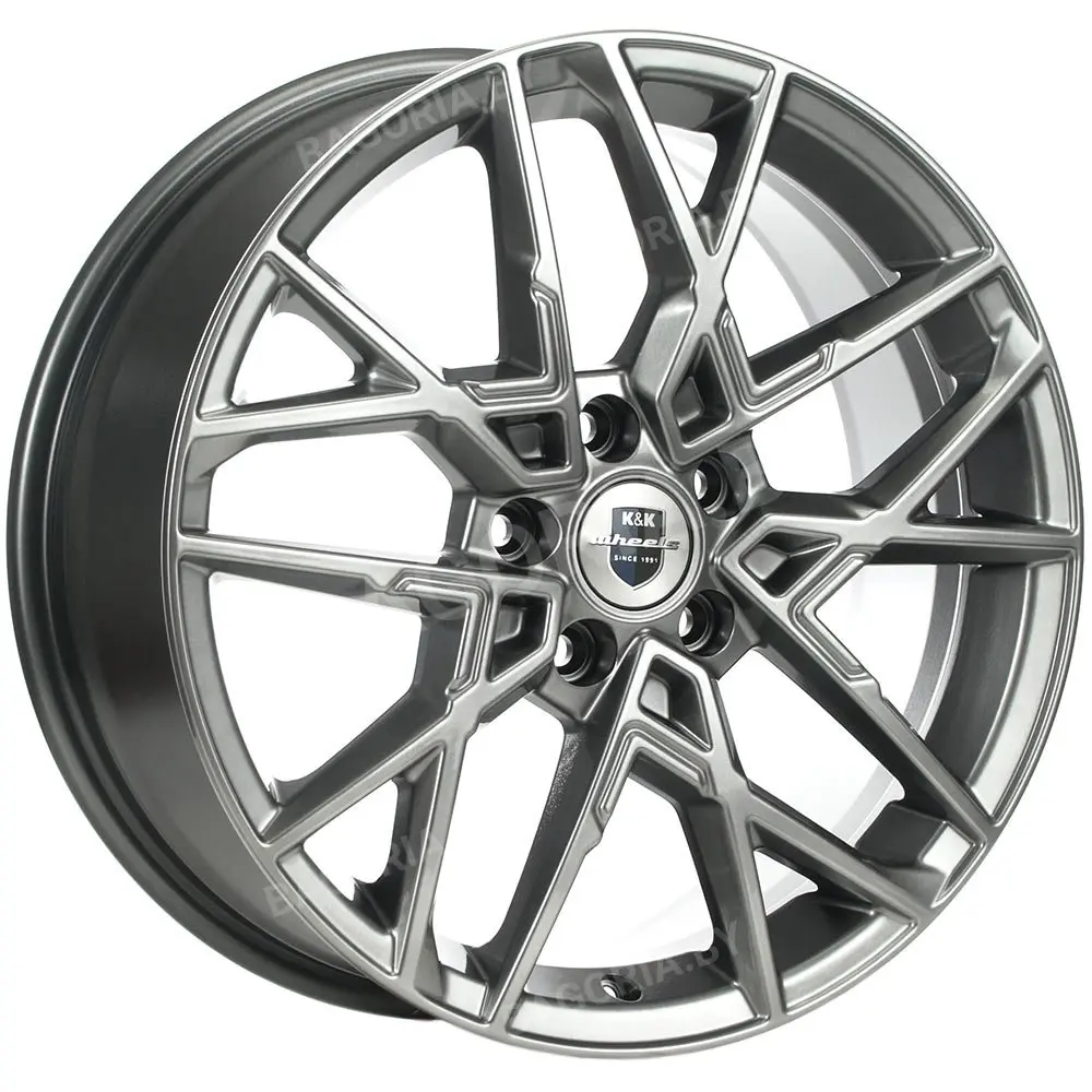 Легковые диски K&K Вудроф Дарк Платинум