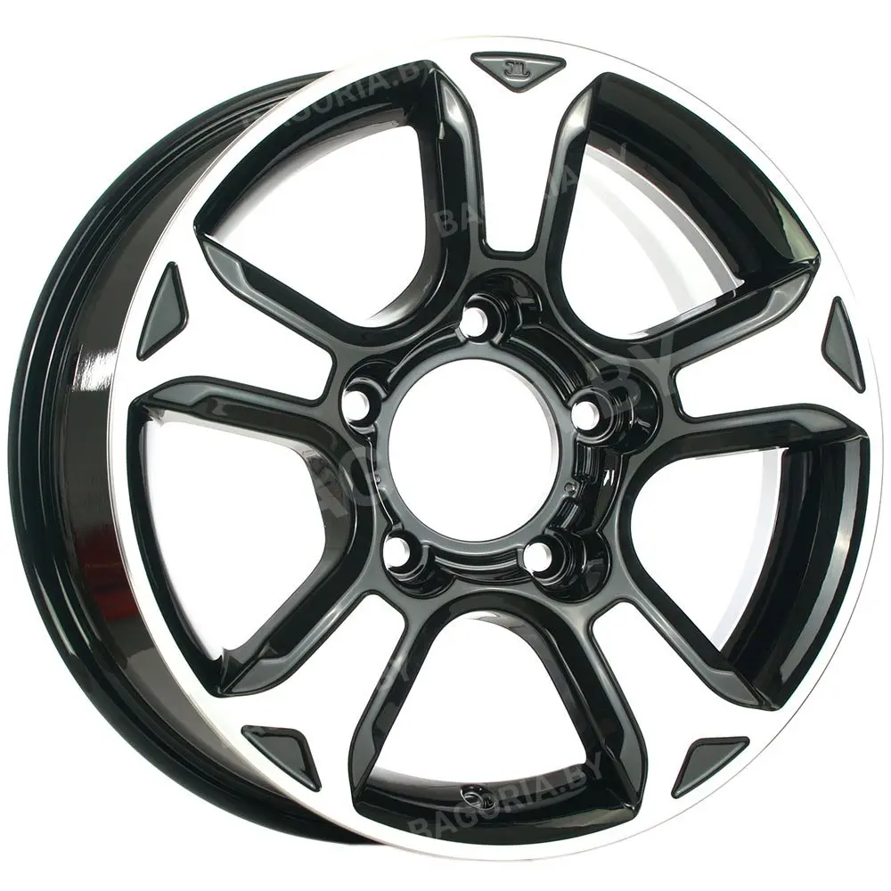 Легковые диски K&K Атлант Алмаз Черный