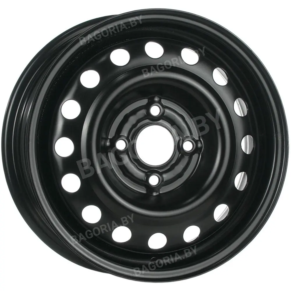 Штампованный диск Trebl 53A49A Black