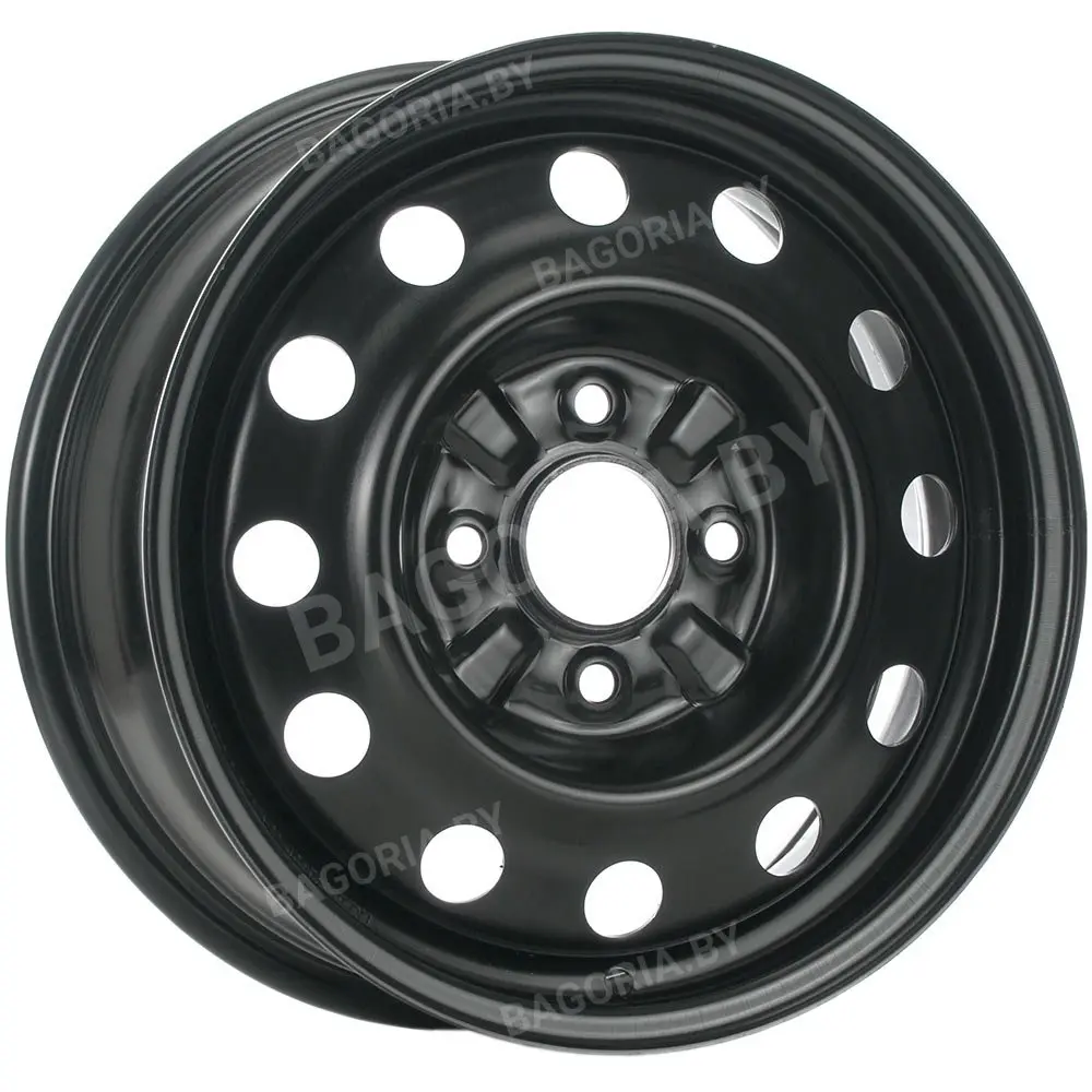 Штампованный диск Trebl 64E45M Black