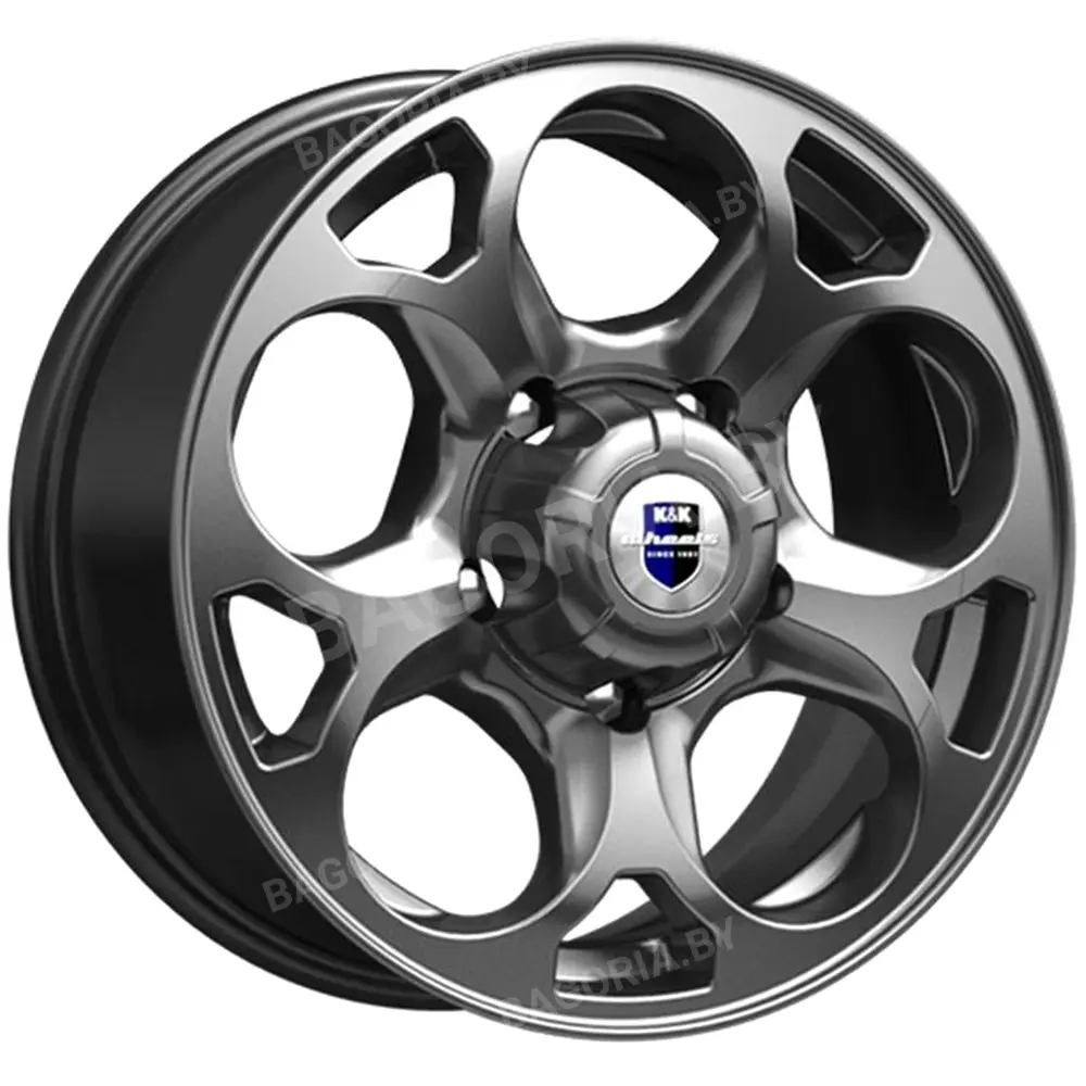 Литой диск K&K Линкс Дарк Платинум