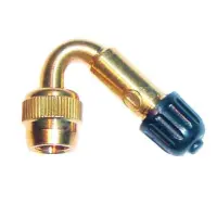 Удлинитель вентильный изогн. 45° латунь